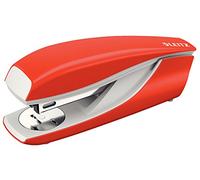 Leitz 55020020 Ergonomic Metal Stapler, Light Red, 30 Sheets