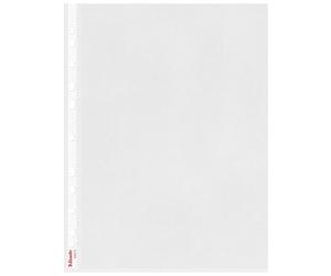 Leitz 55213 Standard Plus Document Wallet A4 Colourless PP Grained Waterproof Pack of 100