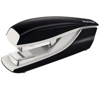 Leitz 55230195 Stapler, 40 Sheet Capacity, Ergonomic Metal Body, Includes Staples, Flat Clinch, NeXXt Range, 55230095 - Black