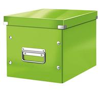 Leitz 61090054 Medium Storage Cube, Click and Store, WOW Range, Green