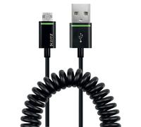 Leitz 62230095 USB cable USB 2.0 1 m USB A Micro-USB A Black