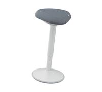 Leitz Ergo Active Standing Stool With Comfort Seat Light Grey