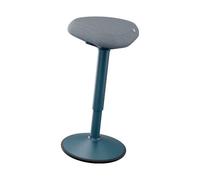 Leitz 65450089 Sit stand chair dark grey adjustable ergonomic design