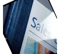 Leitz impressBIND Soft Covers, 7.0 mm Spine, Blue, Pack of 10