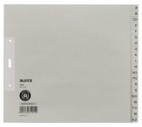 Leitz A-Z Index Sheets A4 Paper 20 Sheets Pack 5 Grey