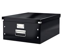 Leitz A3 Storage Box, Click and Store Range 60450095 - Large, Black