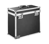 Leitz Lockable Personal Mobile Filing Case, A4, 15 File Capacity, Black/Chrome, 67160195