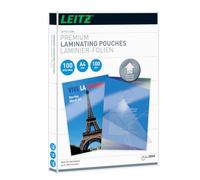 Leitz A4 74800000 Glossy Laminating Pouches - Clear (Pack of 100)