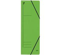 Leitz A4 Corner tensioner, Filling Height 300 Sheets, Primary Cardboard, Green