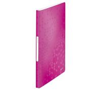 Leitz A4 Display Book, 40 Pockets, 80 Sheet Capacity, Transparent Pockets, Metal