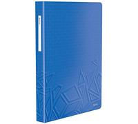 Leitz A4 Display Book, 80 Pockets, 160 Sheet Capacity, Transparent Pockets, Blue, Urban Chic Range, 46520032