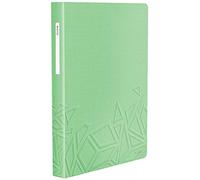 Leitz A4 Display Book, 80 Pockets, 160 Sheet Capacity, Transparent Pockets, Green, Urban Chic Range, 46520050