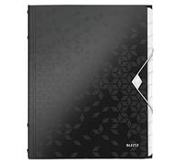 High Quality Divider Book In Vibrant Colours & Elastic Band Fastener 200 A4 Cap