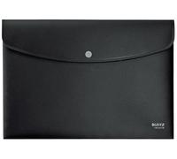 Leitz Document Wallet Recycle A4 PP (Polypropylene) Portrait and Landscape 23.5 (W) x 31.3 (D) x 0.7 (H) cm Black