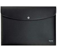 Leitz Document Wallet Recycle A4 PP (Polypropylene) Portrait and Landscape 23.5 (W) x 31.3 (D) x 0.7 (H) cm Black