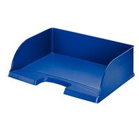 Leitz A4 Landscape Letter Tray, Jumbo, Blue, Plus Range, 52190035 (US IMPORT)