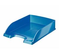 Leitz A4 Letter Tray, Metallic Blue, WOW Range, 52263036 Blue A4