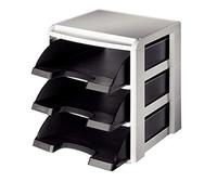 Leitz A4 Letter Tray Rack, Black, Plus Range, 53270095