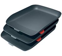 Leitz Cosy Tabletop Tray 3 Units Grey