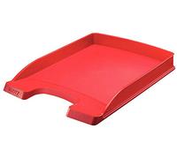 Leitz A4 Letter Tray, Slim, Red, Plus Range, 52370025