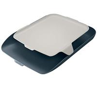 Leitz Cosy Letter Tray with Desk Organiser Velvet Grey 52590089