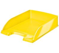 Leitz A4 Letter Tray, Yellow, WOW Range, 52263016