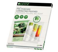 Leitz A4 Multiperfored 80 Microns Laminating Pouches 100 Units