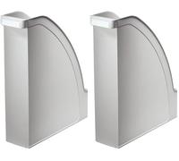 Leitz A4 Plus Range Magazine File - Grey (Pack of 2)