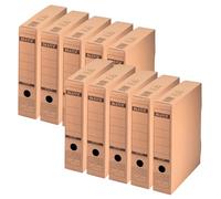Leitz A4 Premium Archiving Box with Wide Opening, White, Pack of 10
