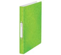 Quality Ring Binder W/ Eye-catching Pattern & Label On Spine 190 A4 Cap Green