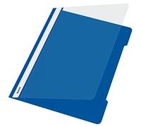 Leitz A4 Standard Plastic File - 30% Pre-Consumer Recycled - 60-sheet - Blue