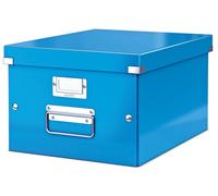 Leitz A4 Storage Box, Click and Store Range 60440036, Medium, Blue Blue Medium M