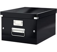 Leitz A4 Storage Box, Click and Store Range 60440095 - Medium, Black