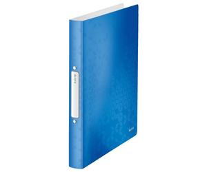 Leitz A4 WOW Ringbinder File 2RR Document Folder Organisation Stationery 10 Pack