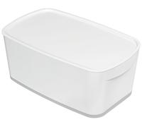 Leitz A5 MyBox Small with Lid, Storage Box for Home and Office, 5 L, Matt Finish
