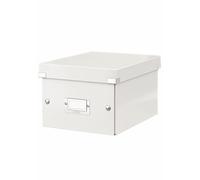 Leitz A5 Storage Box, Click and Store Range 60430001 - Small, White White Small