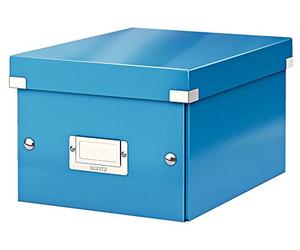 Leitz A5 Storage Box, Click and Store Range 60430036 - Small, Blue