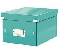 Leitz A5 Storage Box, Click and Store Range 60430051 - Small, Ice blue