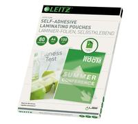 Leitz Adhesive A4 80 Microns Laminating Pouches 100 Units