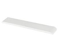Leitz Adjustable Ergonomic Keyboard Wrist Rest, Desktop Long Foam Cushioned Wrist Support Pad, For Left Or Right Handed Users, Full Size Desktop Wrist Rest, Ergo Cosy Range, Light Grey, 65240085