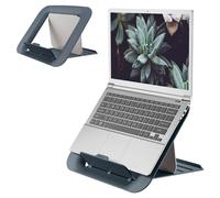Leitz Adjustable Ergonomic Laptop Stand, Desktop/Tabletop Riser Stand, Compact L