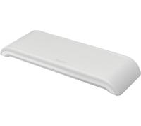 Leitz Adjustable Ergonomic Mouse Wrist Rest, Desktop Foam Cushioned Wrist Support Pad, For Left Or Right Handed Users, Ergo Cosy Range, Light Grey, 64830085