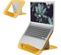 Leitz Adjustable Laptop Stand, Compact Laptop Holder With 4 Height Settings, 80