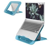 Leitz Adjustable Laptop Stand, Desktop/Tabletop Riser Stand, Compact Laptop Hold