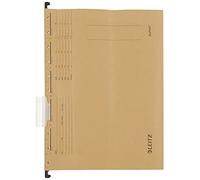 Leitz Alpha 19153000 Suspension File Cardboard Natural Brown Pack of 10