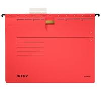 Leitz Alpha 19843025 Suspension Files for Professional Filing Pack of 5 Coloured Card Red