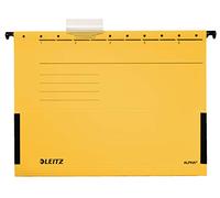 Leitz Alpha 19863015 Suspension Files with Side Hooks Pack of 5 Coloured Card Ye