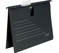Leitz Alpha Card Suspension Binder, A4, 100% Recyclable, Eco Friendly, Premium Quality, Recycle Range, 19200095, Black/Grey