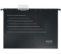 Leitz Alpha Card Suspension File, A4, 100% Recyclable, Eco Friendly, Premium Quality, Recycle Range, 19210095, Black/Grey, 0.1 x 34.8 x 0.1 cm