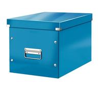 Leitz Box Click & Store WOW Cube Large Storage Box Blue 61080036